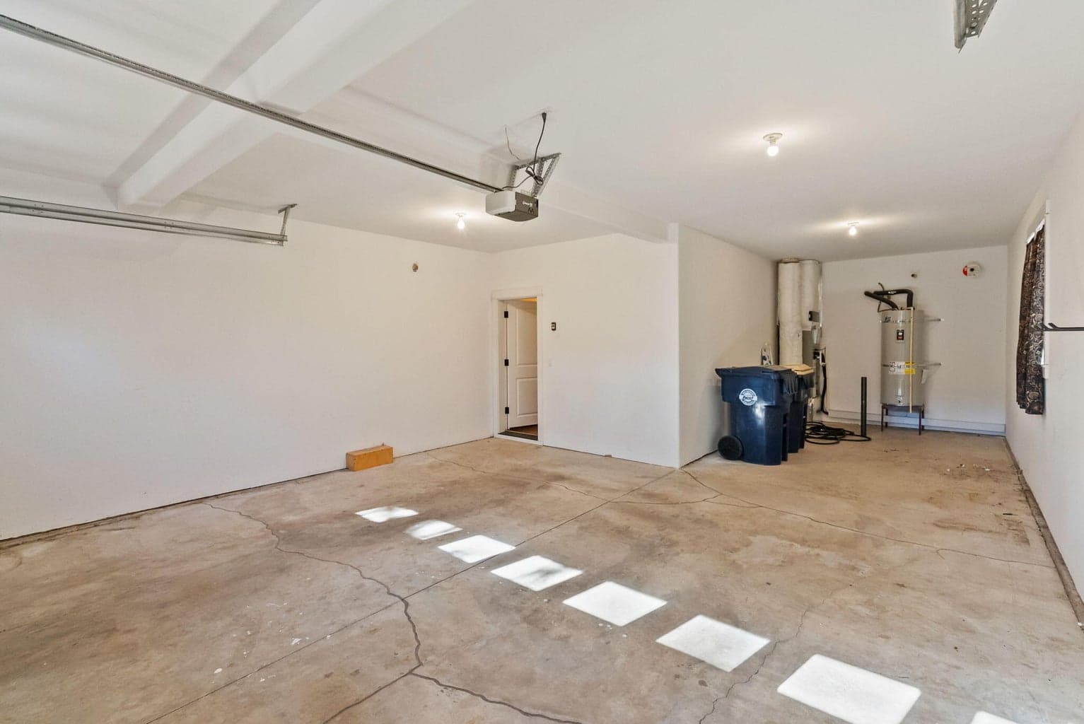 3-car Garage: 2-bay wide and tandem parking