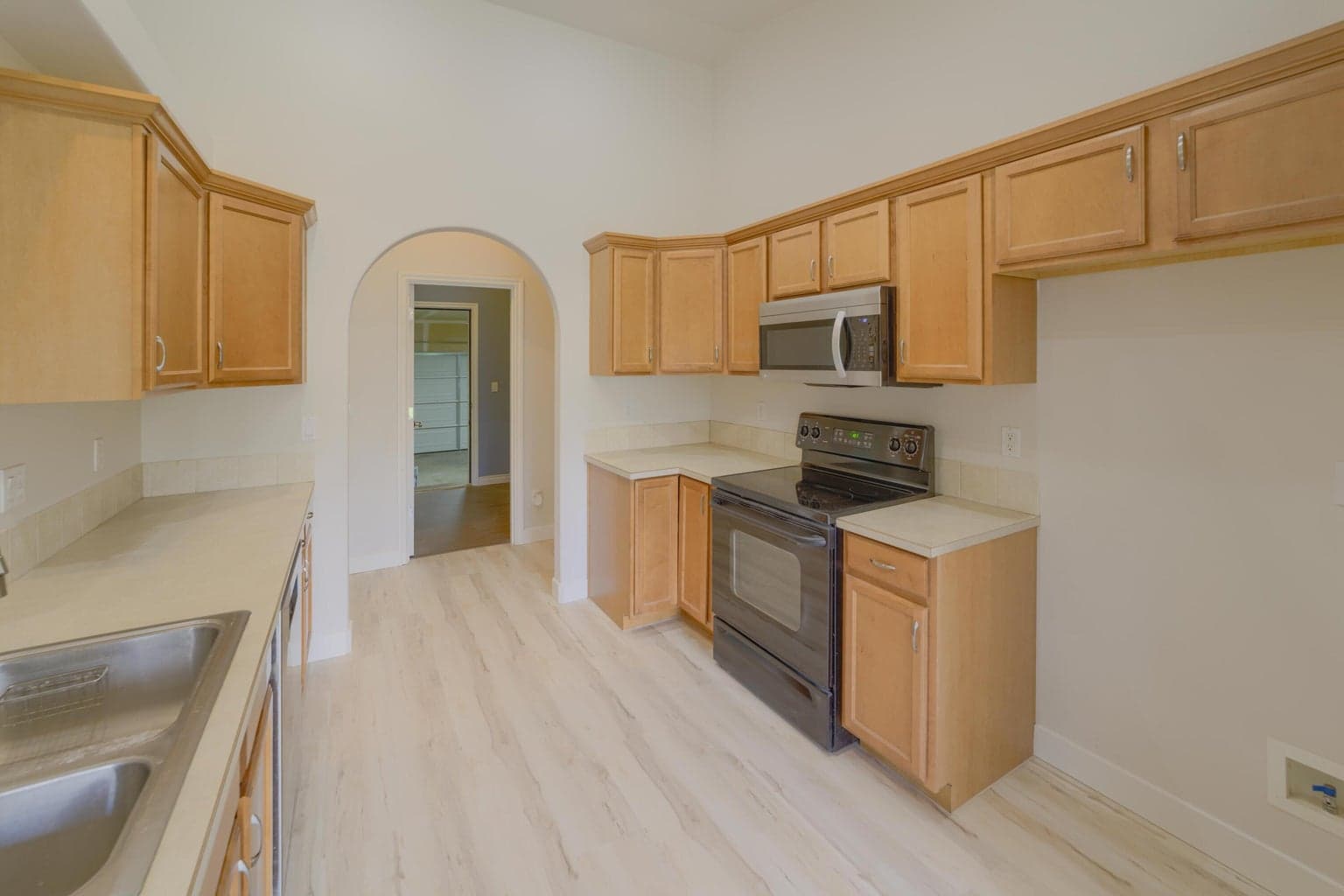 Open and bright Kitchen