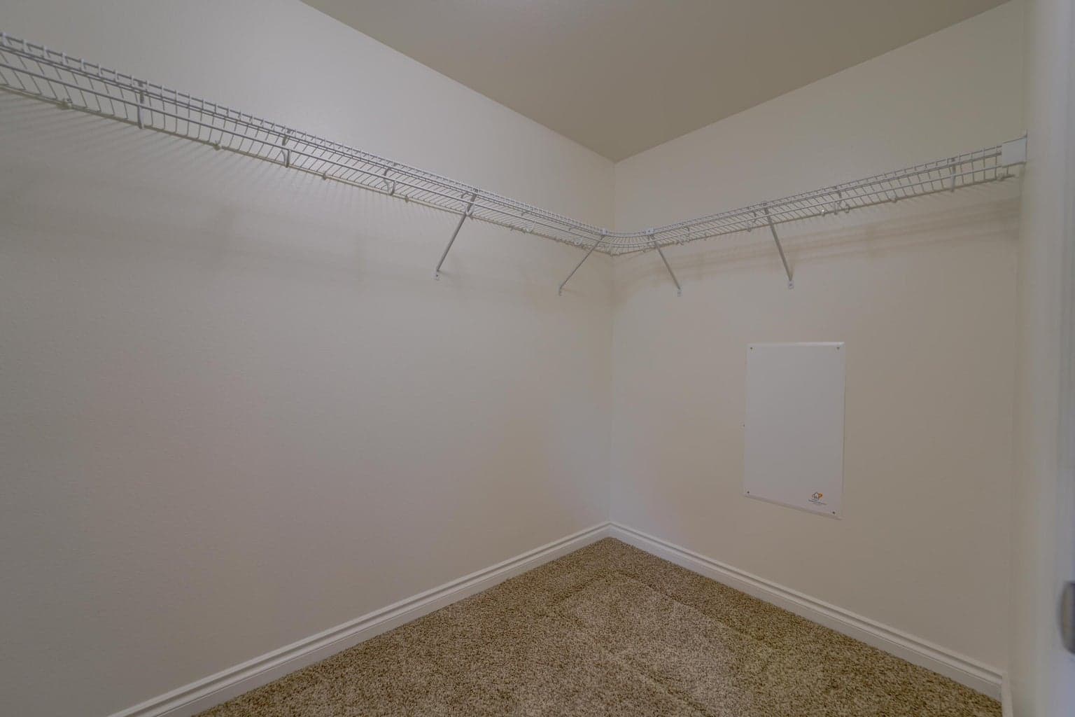Master walk in closet