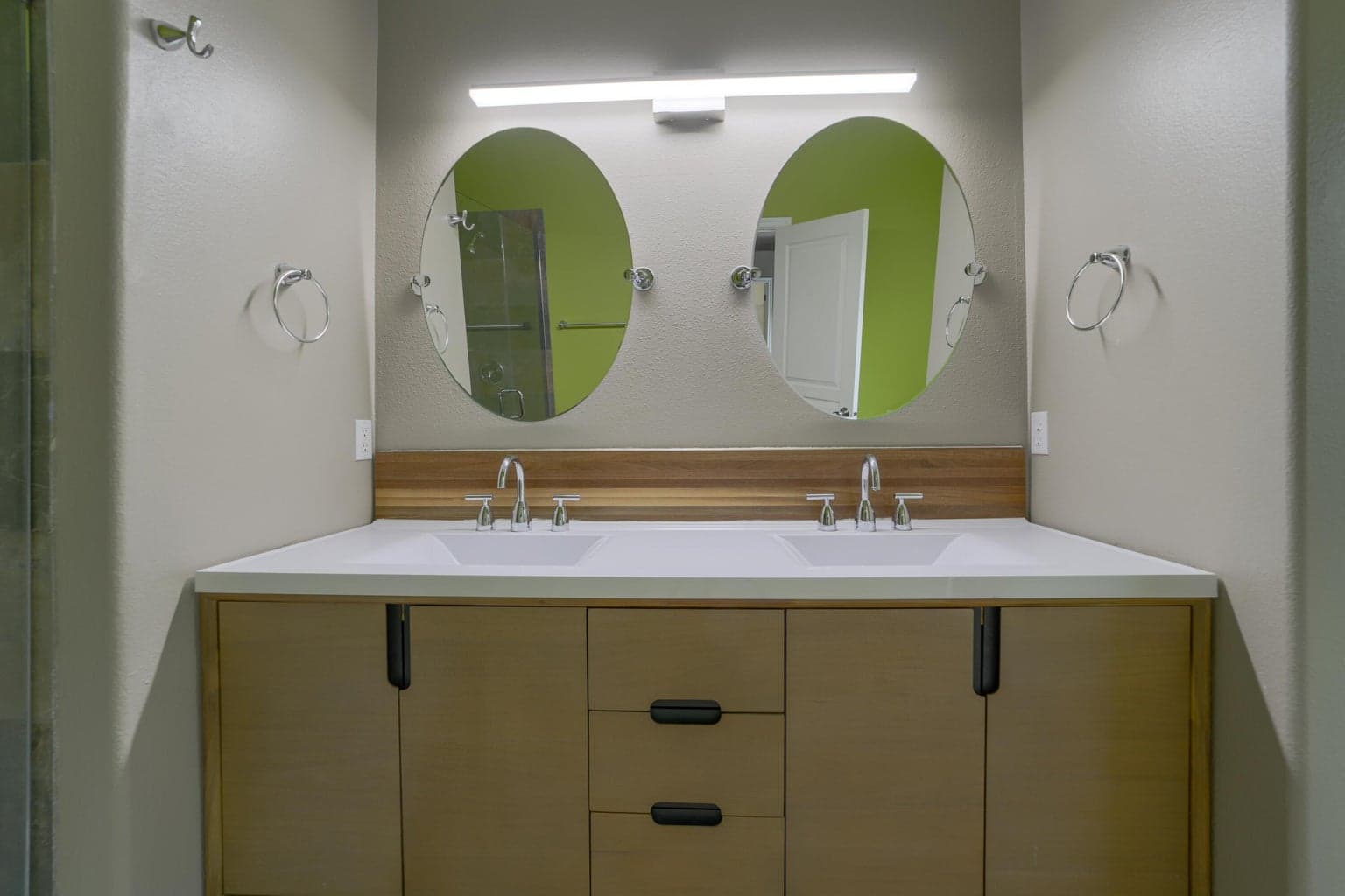 Updated double vanity