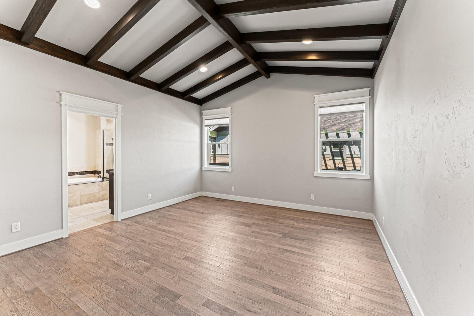 Vaulted ceiling