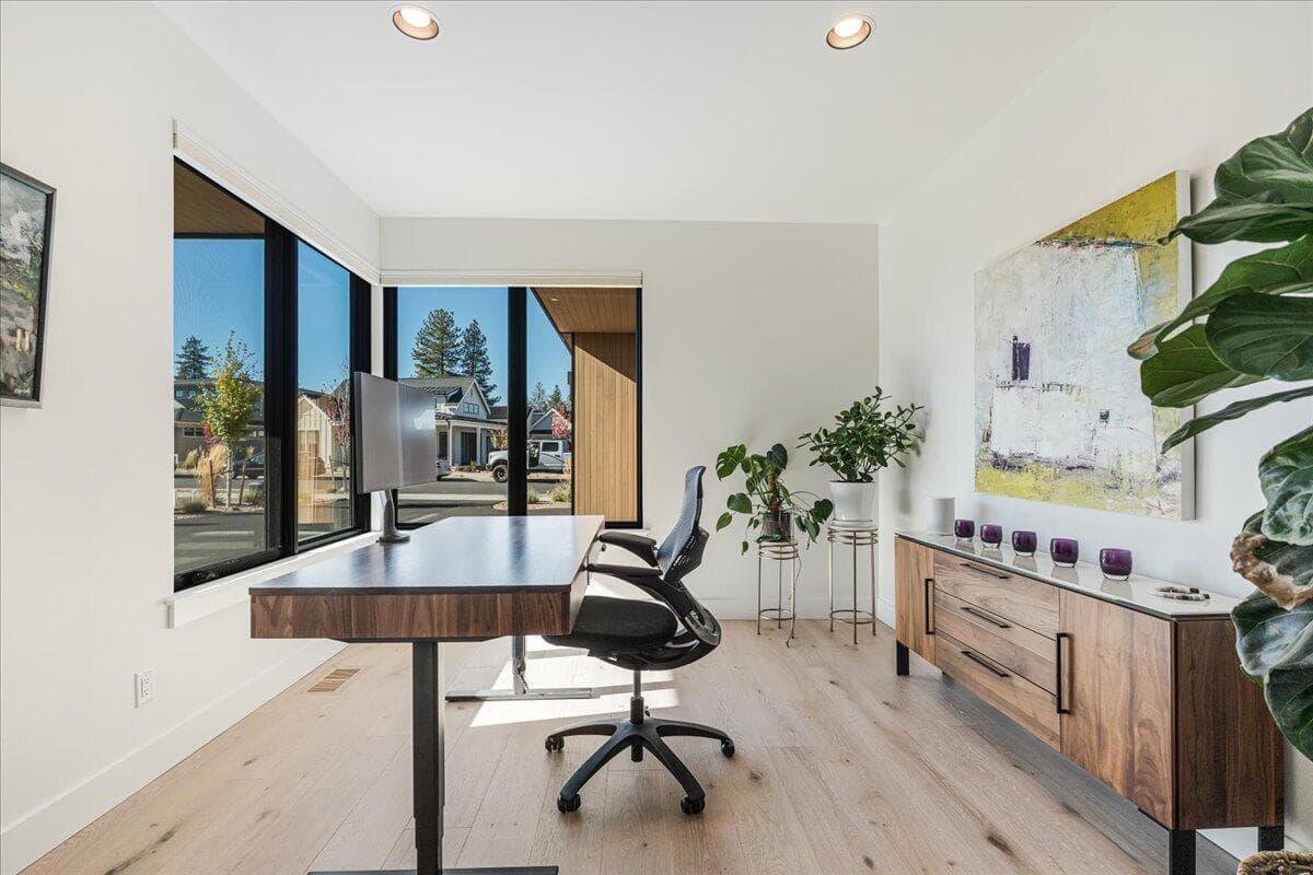 Downstairs office