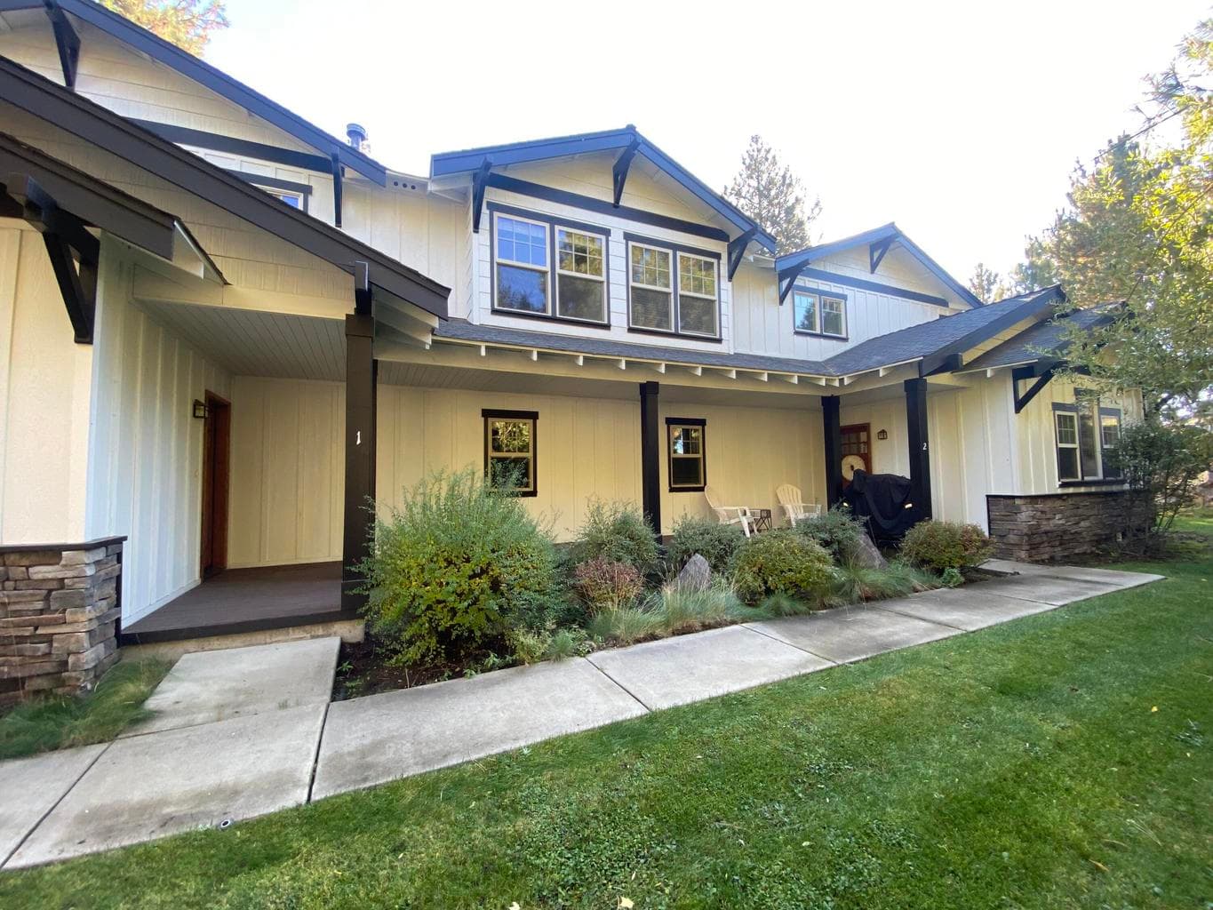 Covered front porch