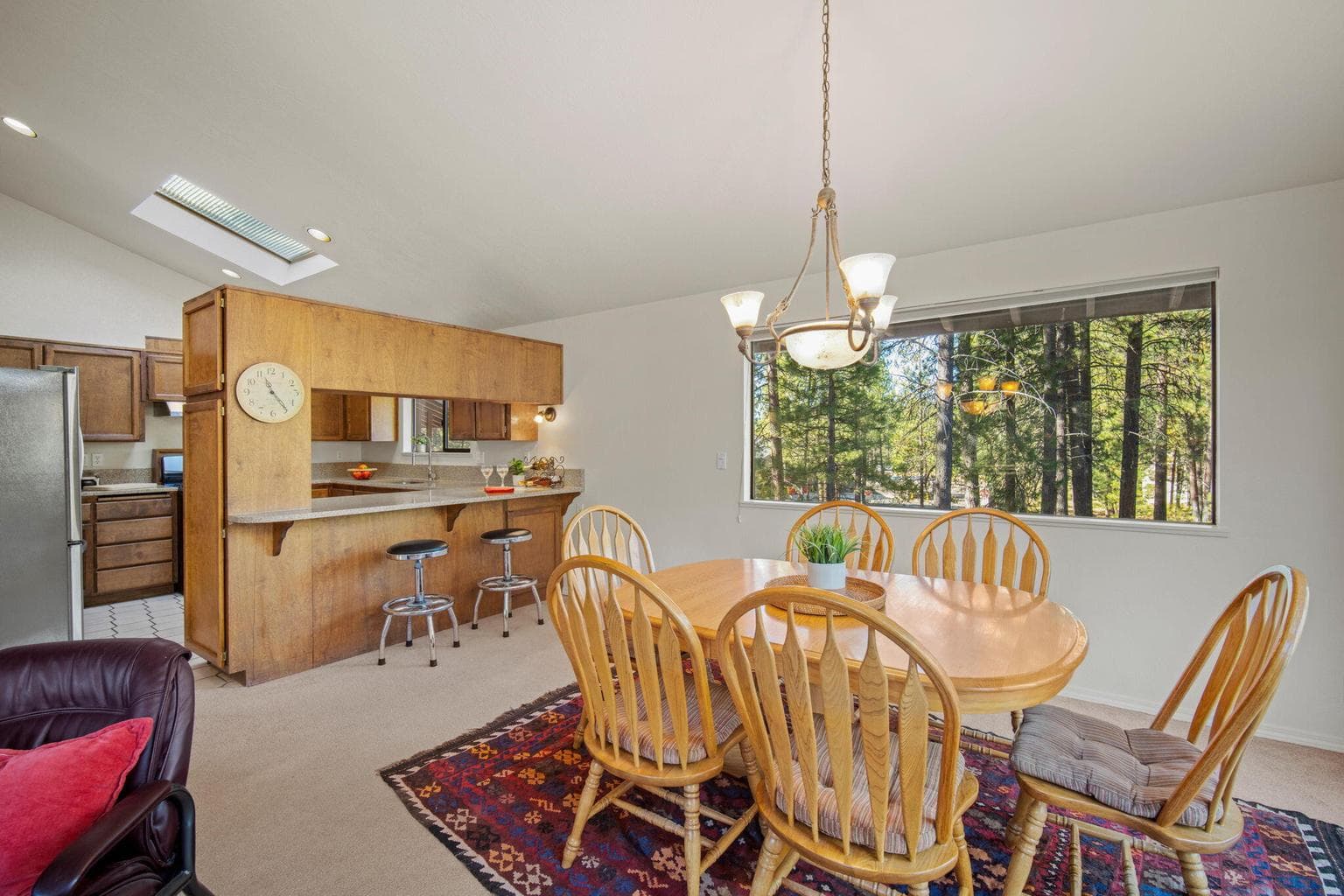 Great Room - Dining Room and Kitchen