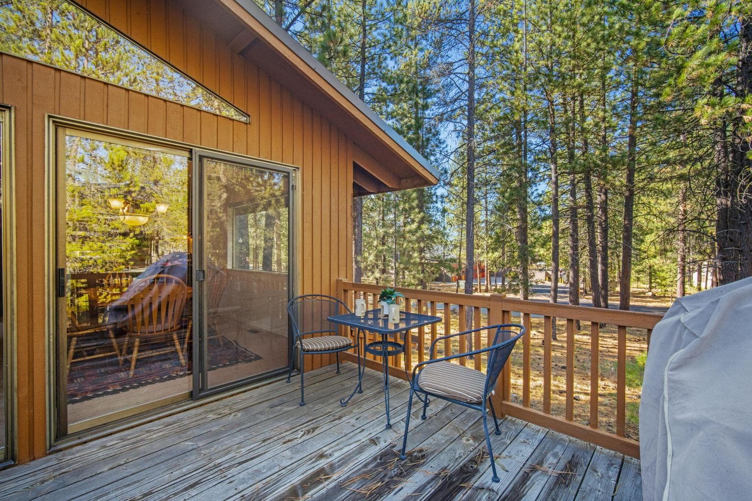Exterior Upper Deck for grilling and relaxing.
