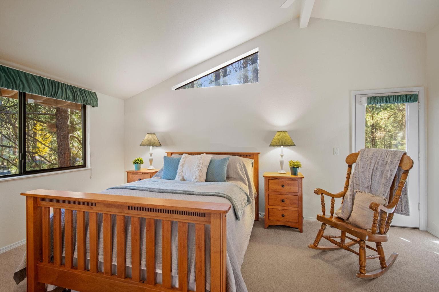 Primary Suite with Private Upper Deck.