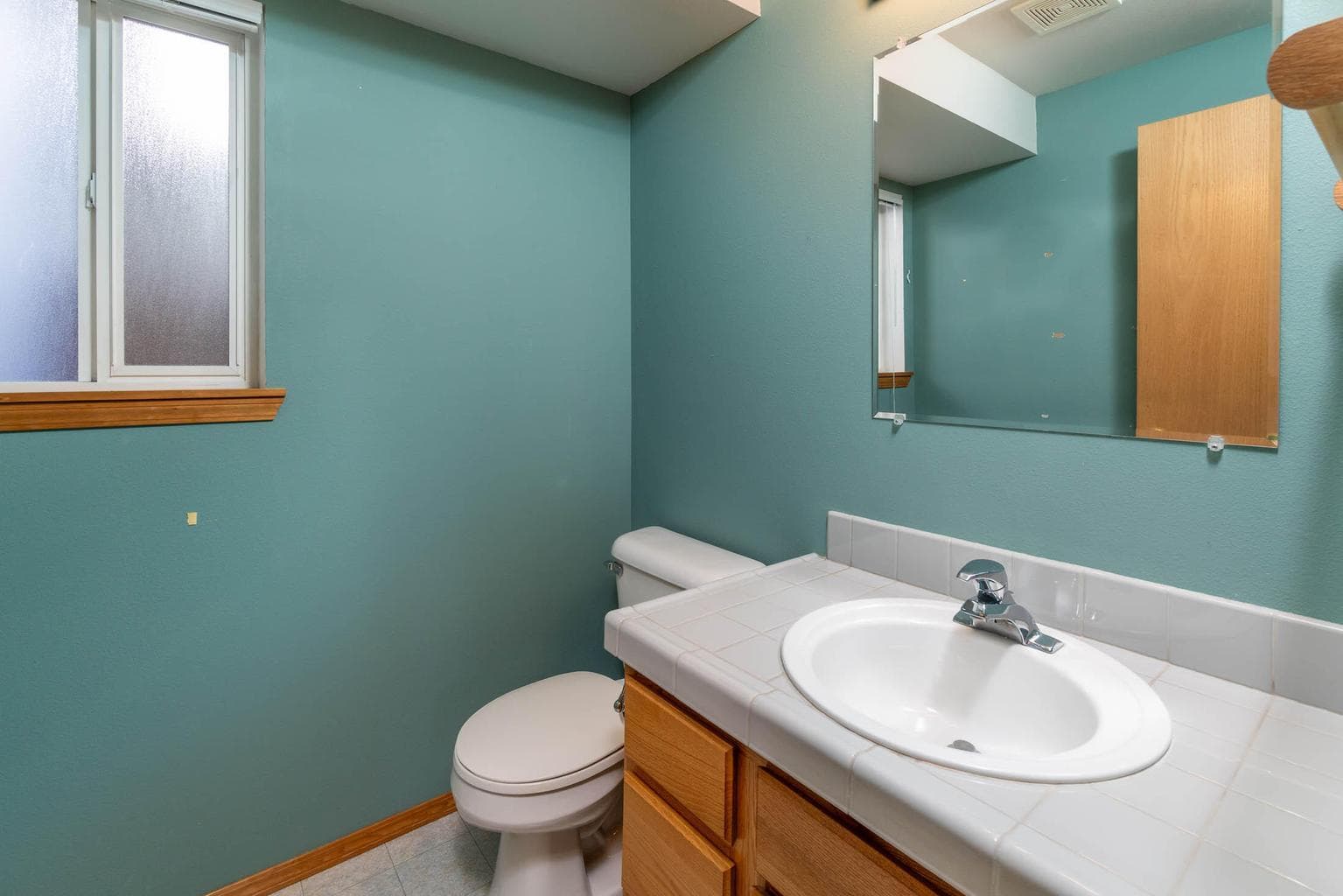 powder room on main level