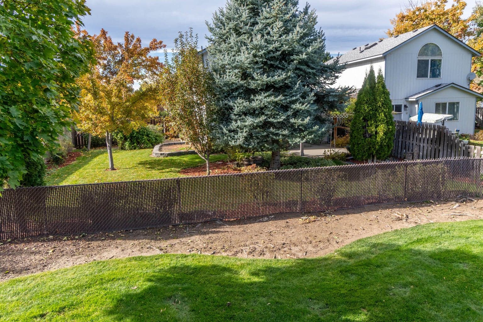 fully fenced and gated home