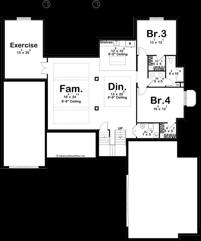 Floor Plan- lower level