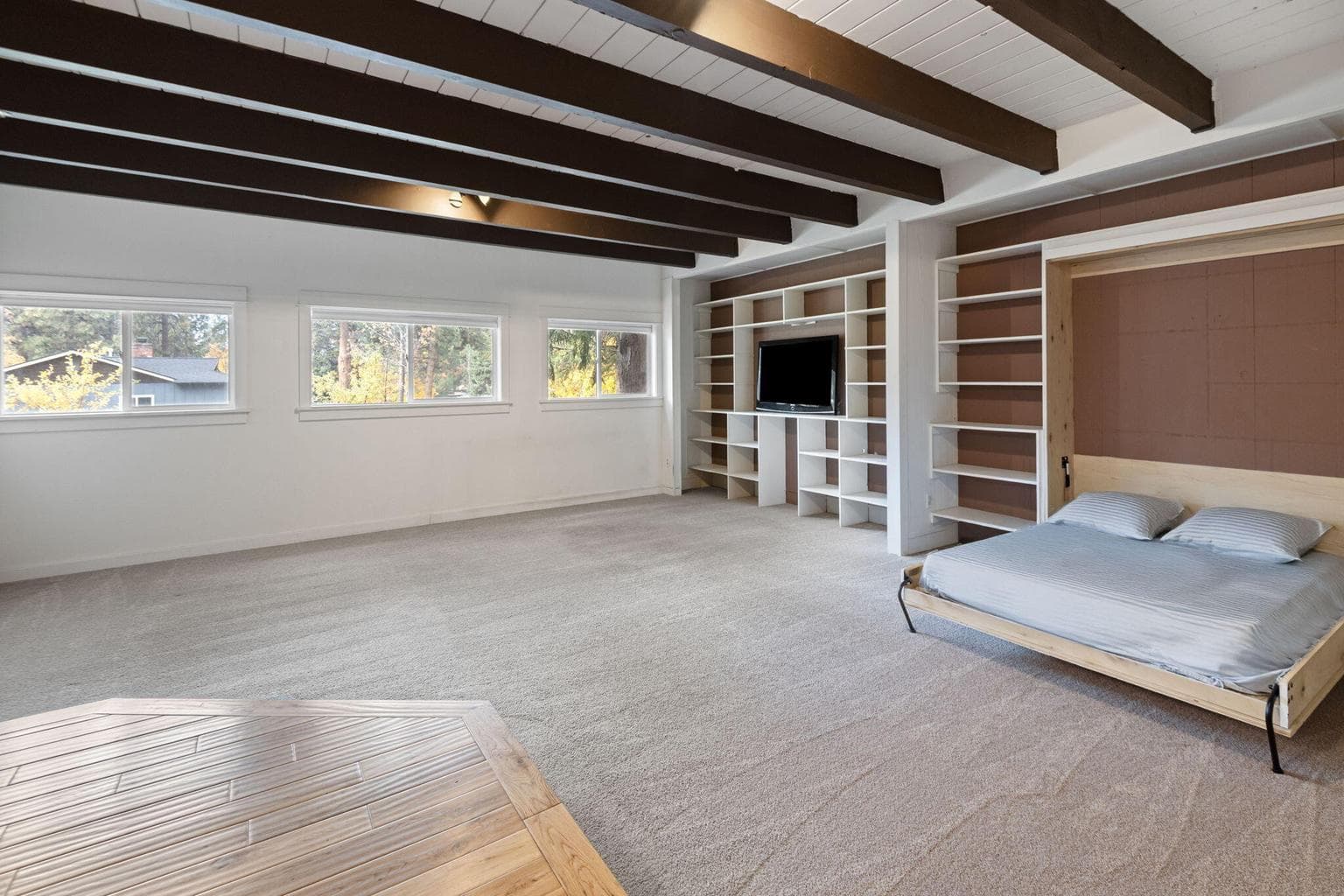 Bonus room with murphy bed pulled out.