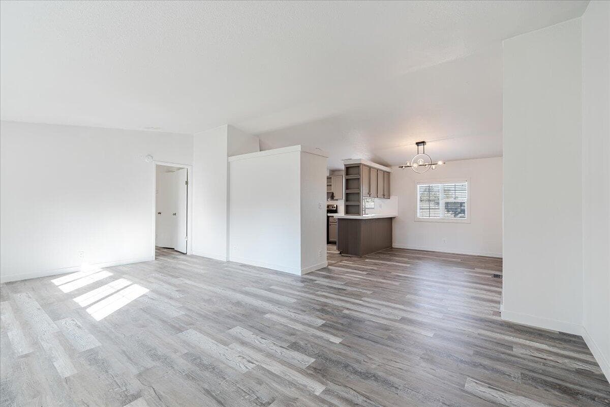Front room view from entry.