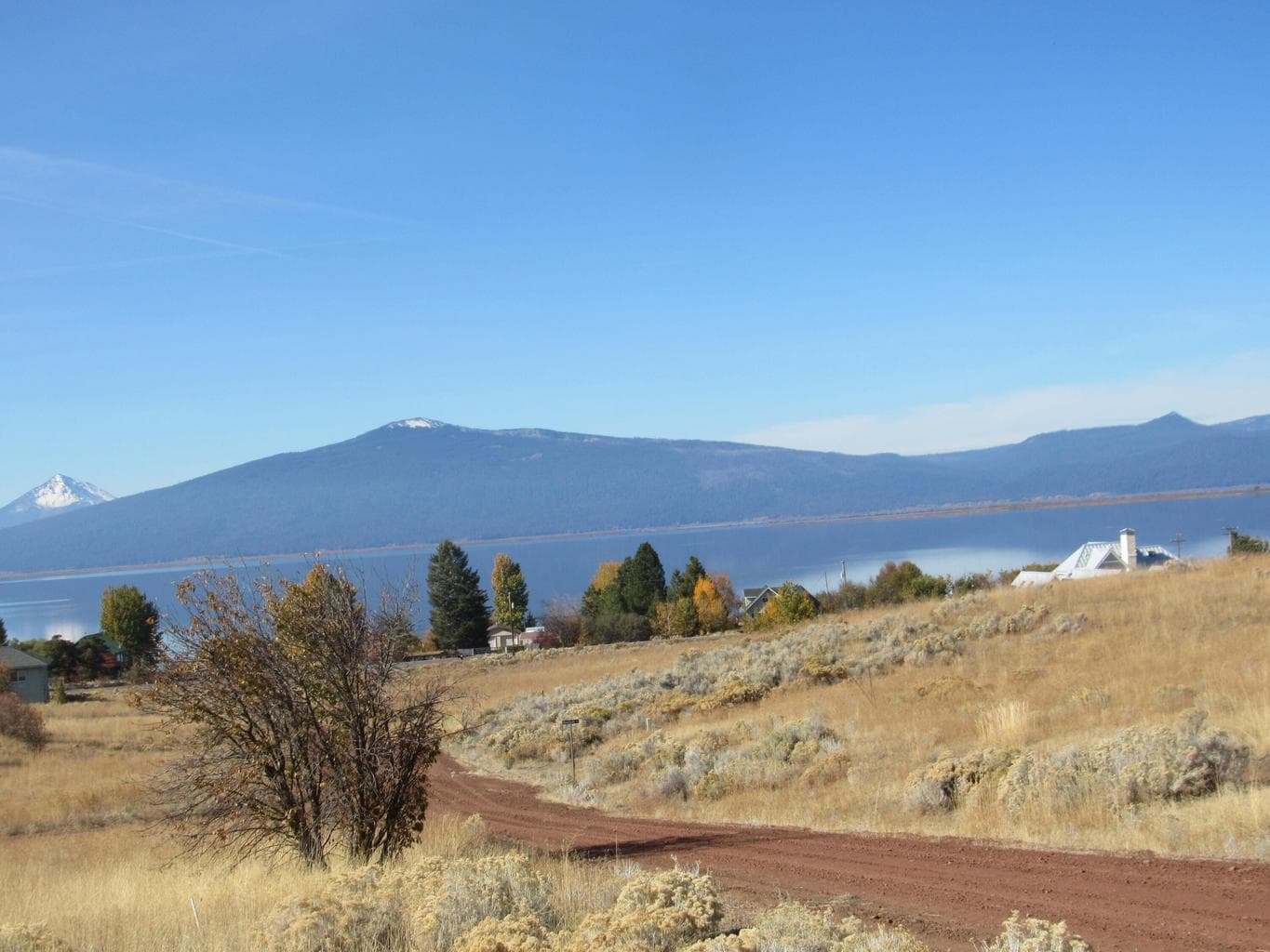Taken from the lot showing the great roads that are maintained all year long!!