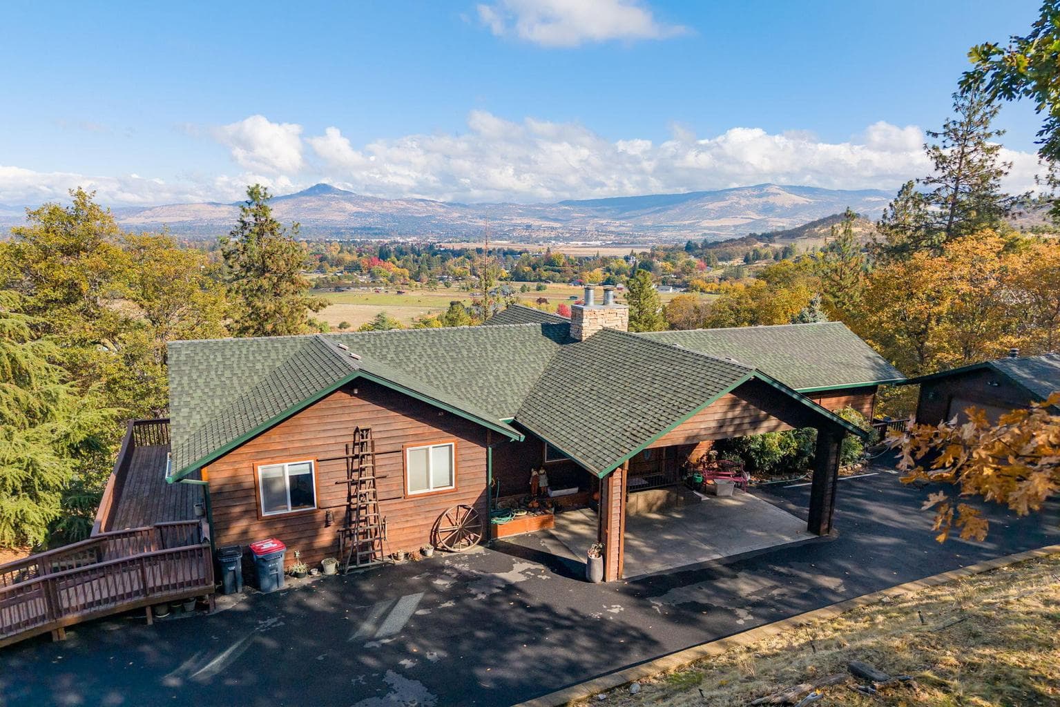 Attached carport
