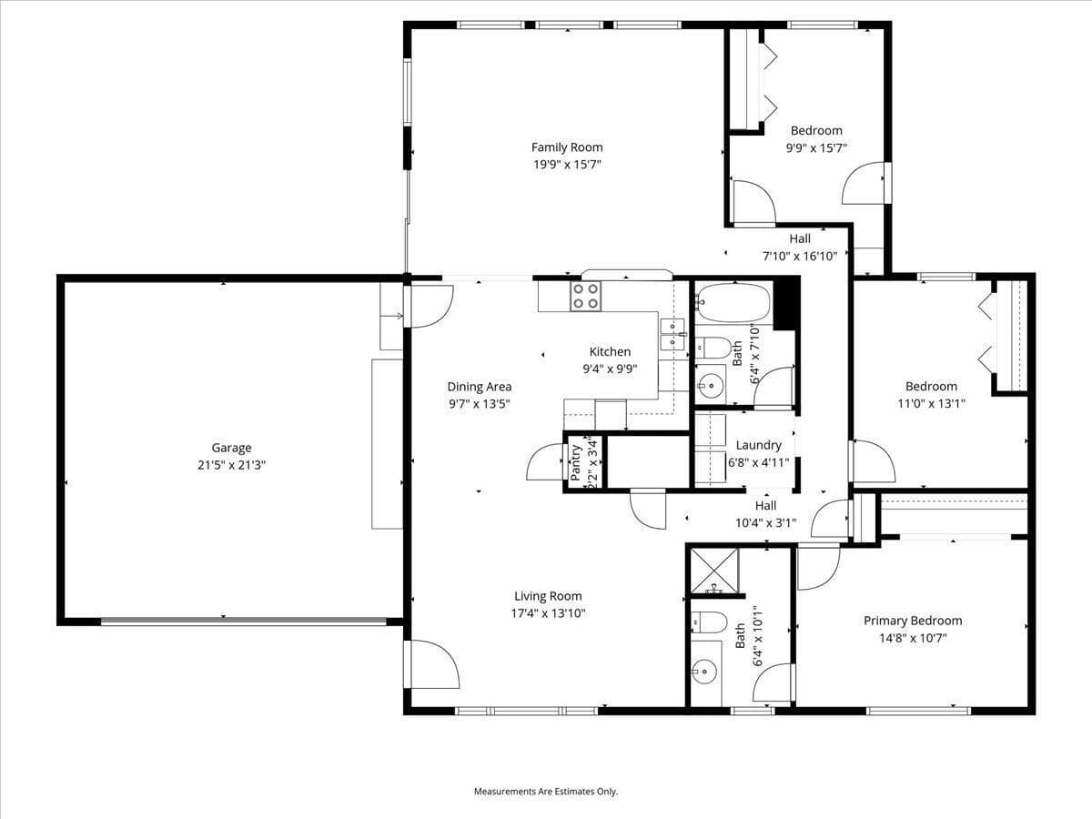 Single level with a great layout
