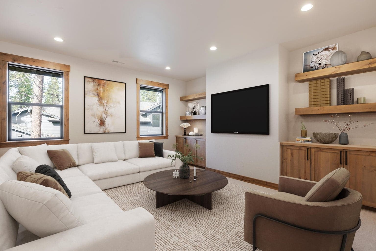 bonus room - virtual staging