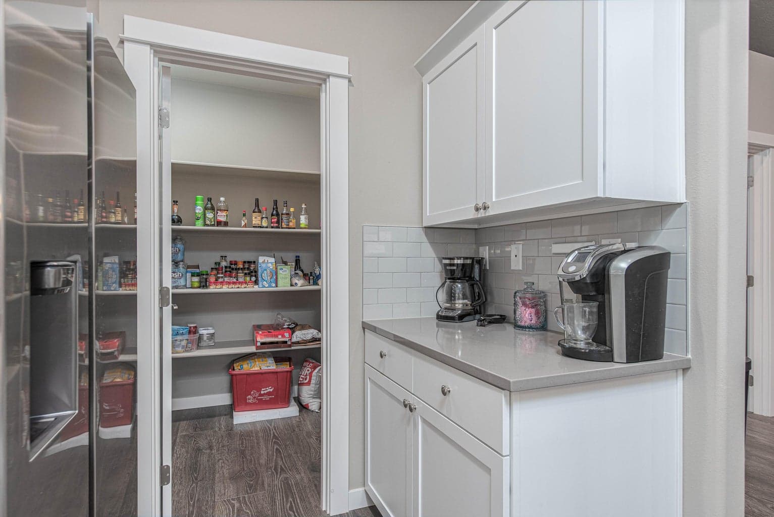 Enormous Walk-in pantry