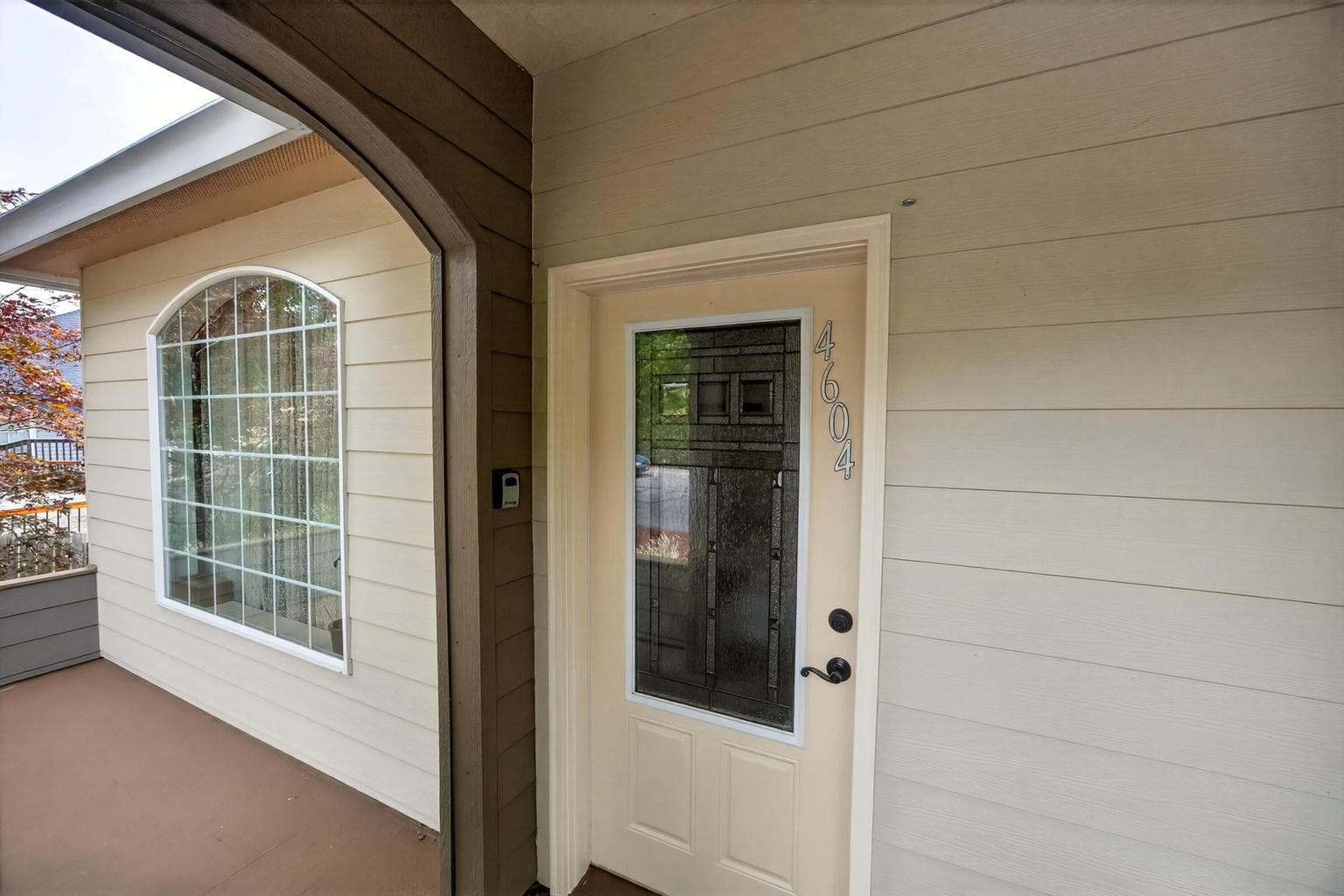 Separate electrical panel, separate entrance
