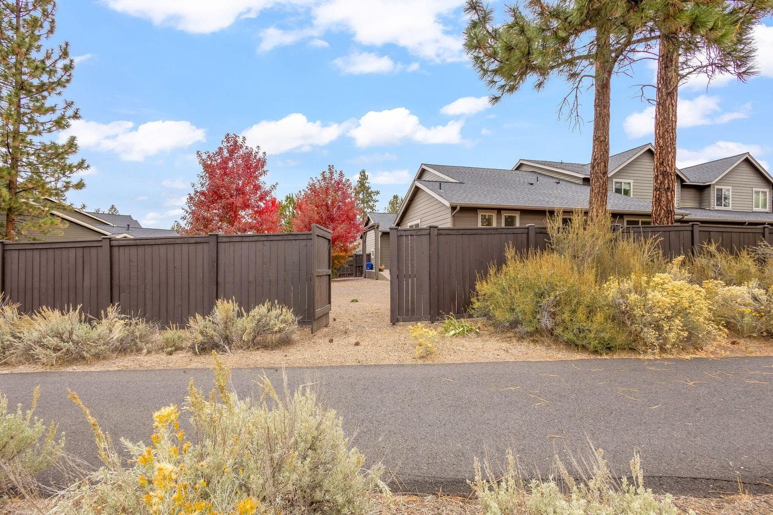 Community Pathway Behind the Yard