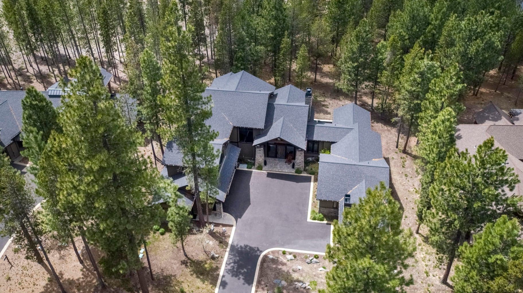 Surrounded by Ponderosa pines