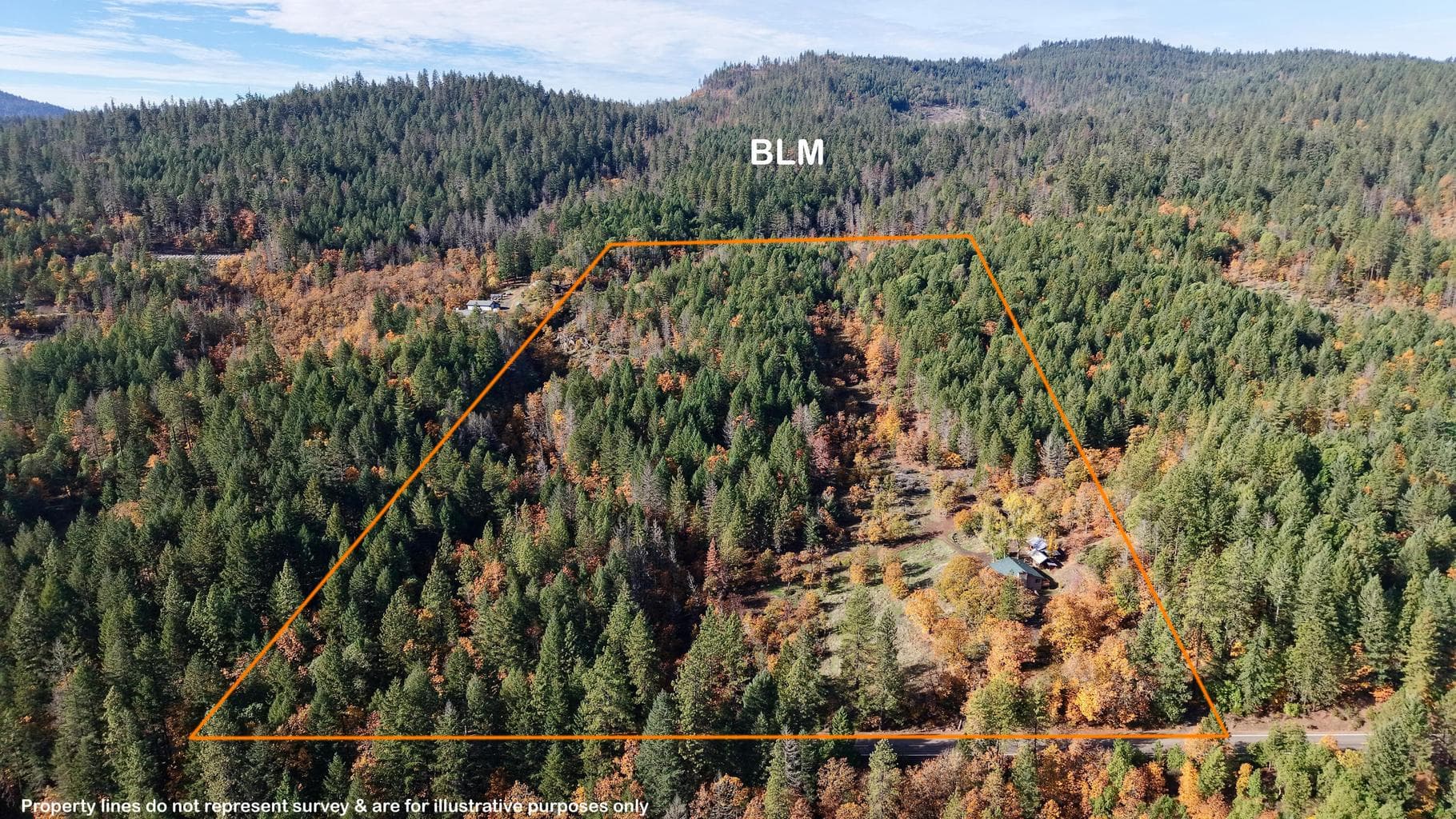 Property lines are approx. and for illustrative purposes only.