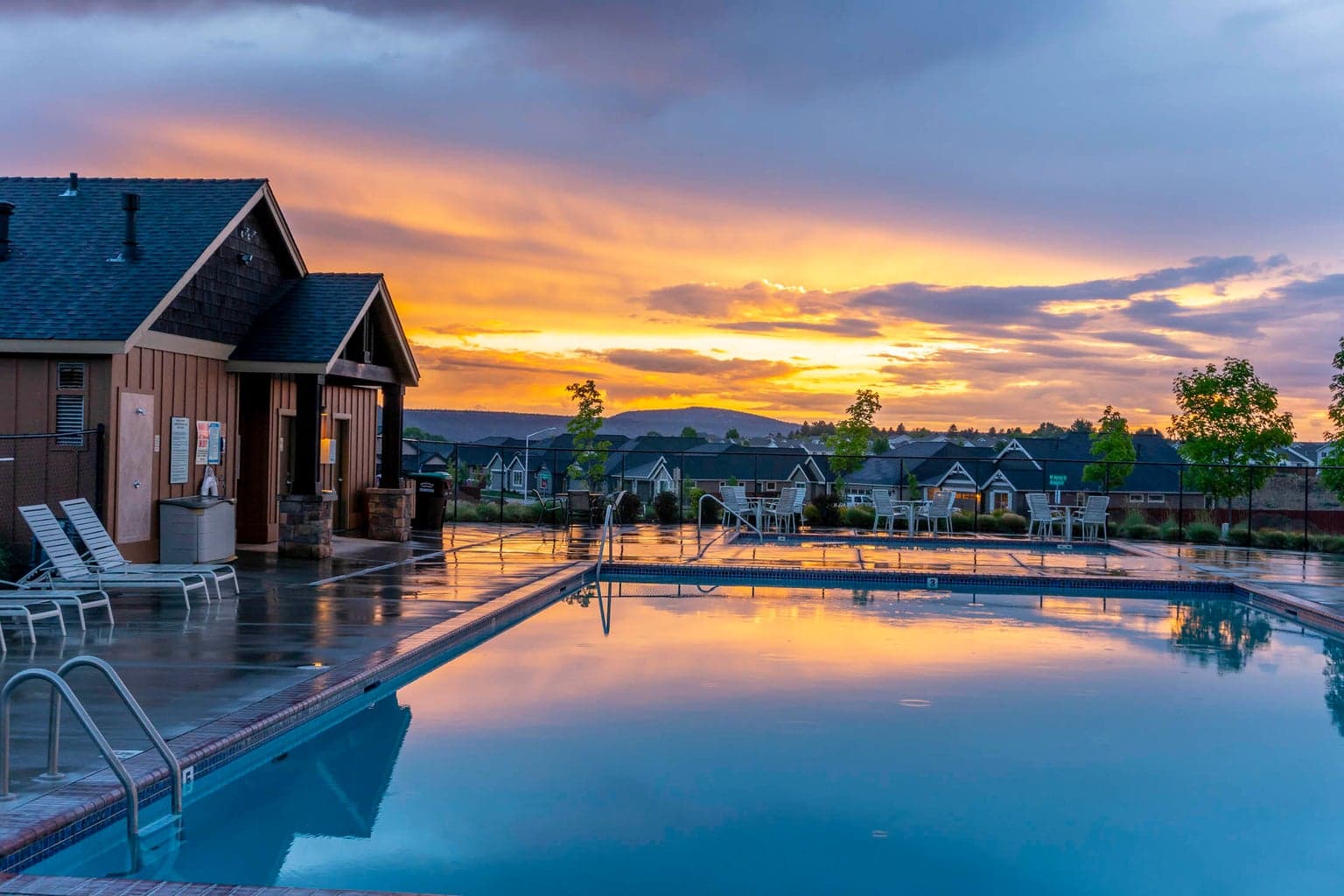 Ochoco Pointe community's seasonal pool