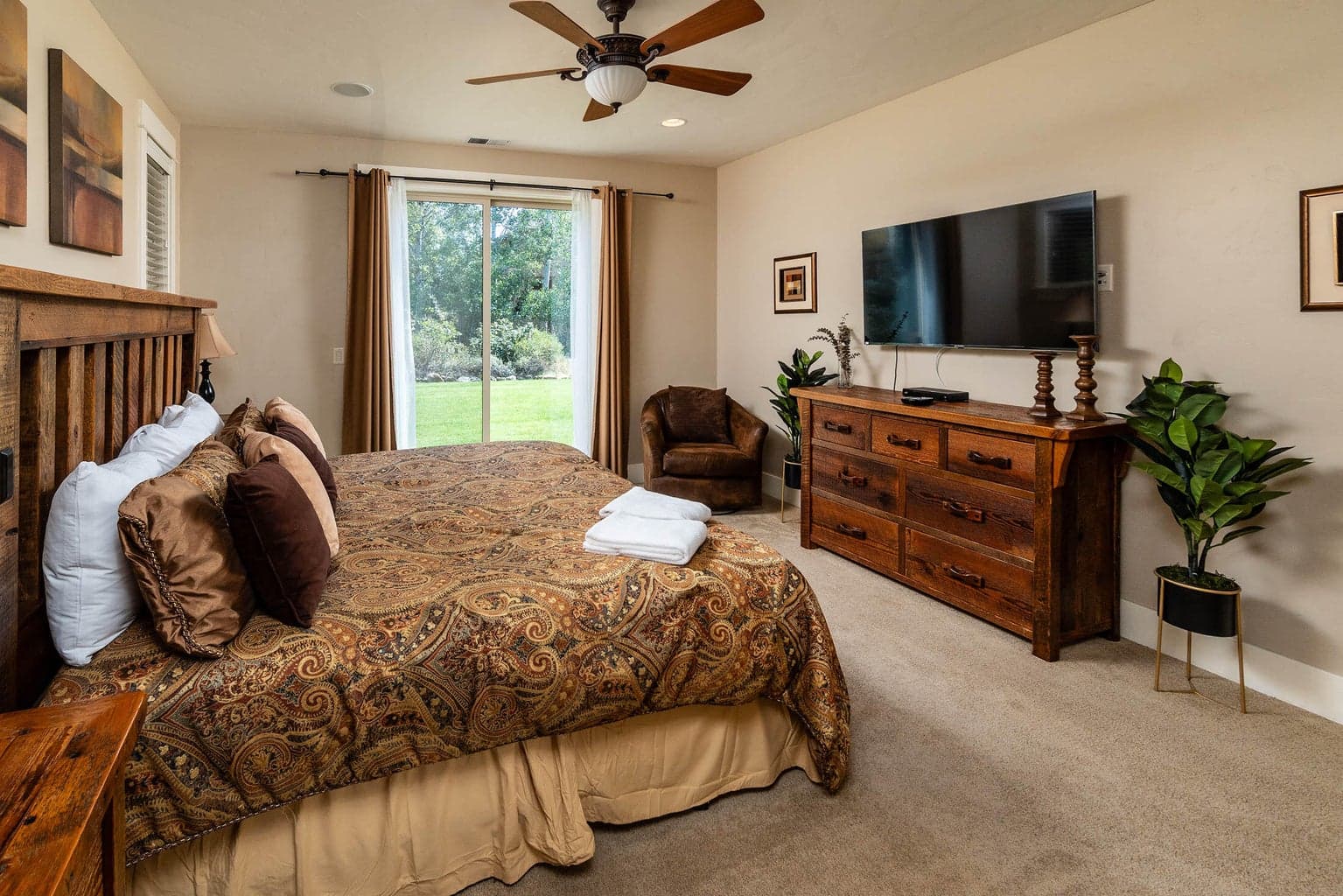 The second of four ground floor king primary suites!