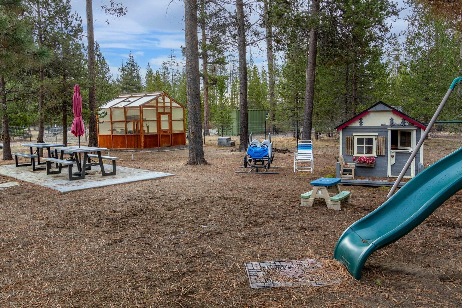Yard with Play Area