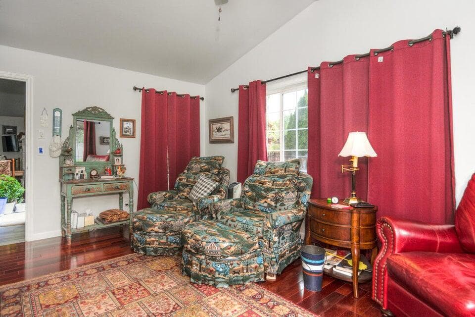 Large flex room for reading, conversation or even a formal dining room
