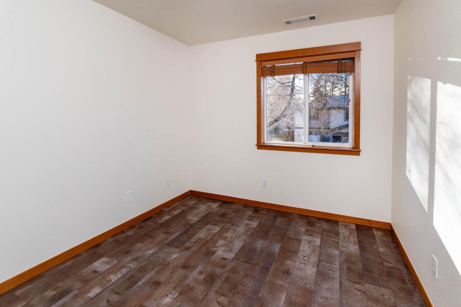 At the top of the stairs, 2nd bedroom with large walk-in closet