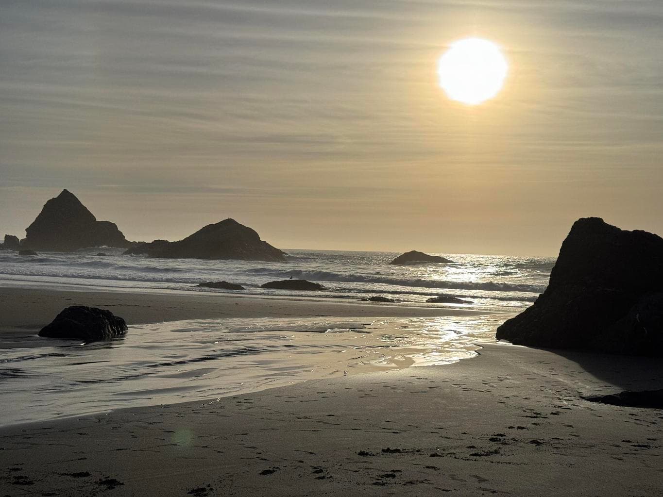 Harris Beach - 2 minutes away