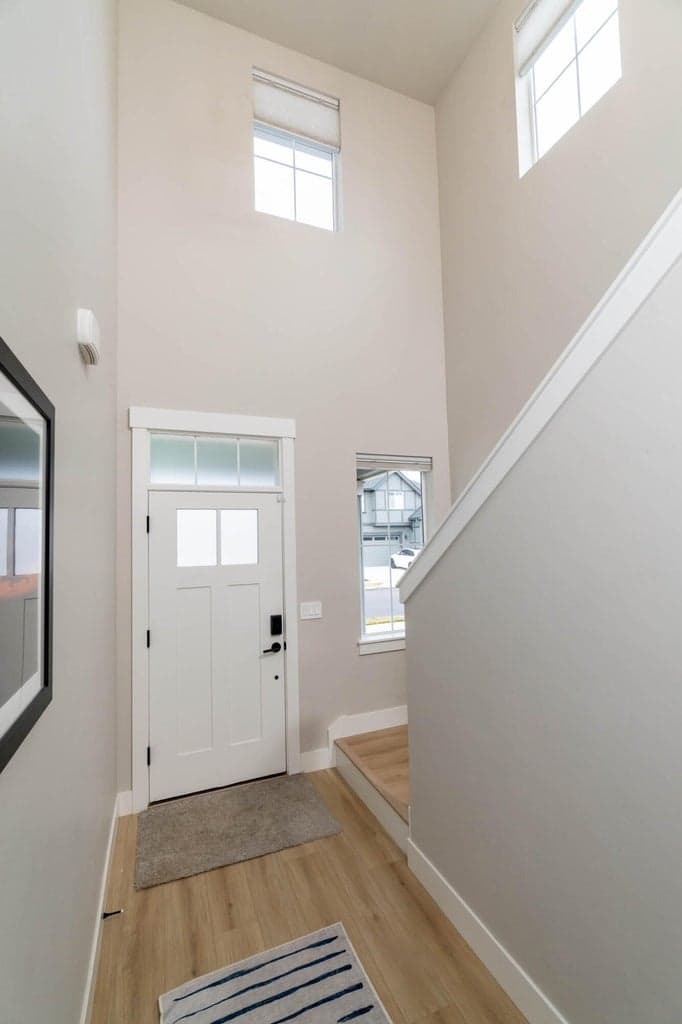Two story entry
