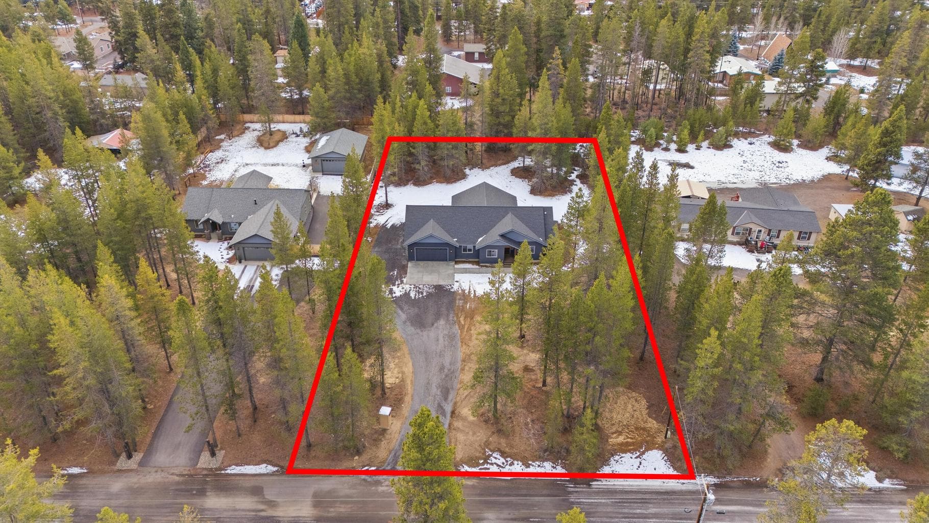 Lot overview - property boundaries