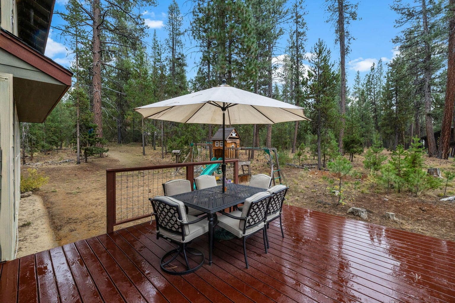 Large Trex deck