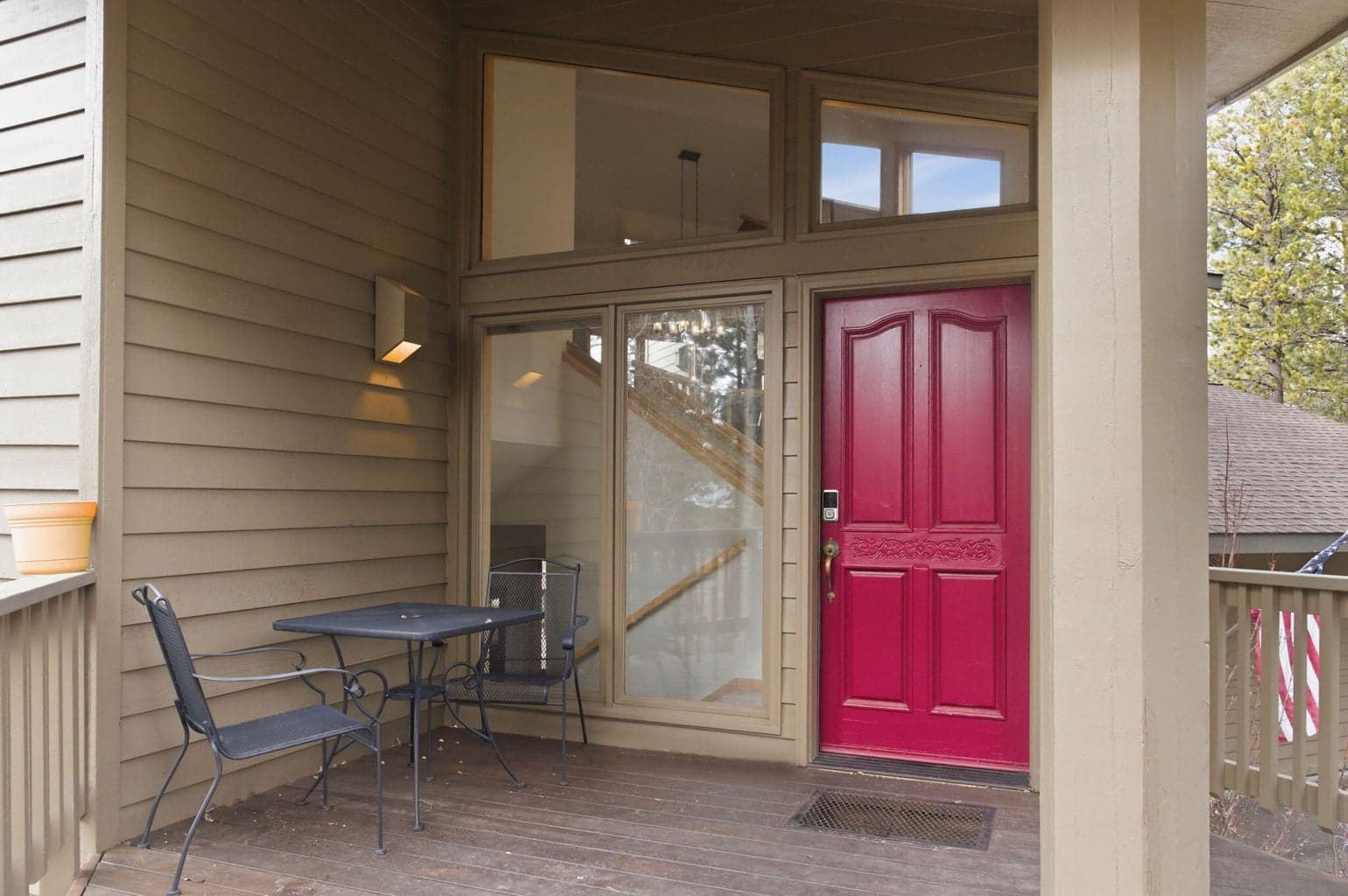 Winter Front Door