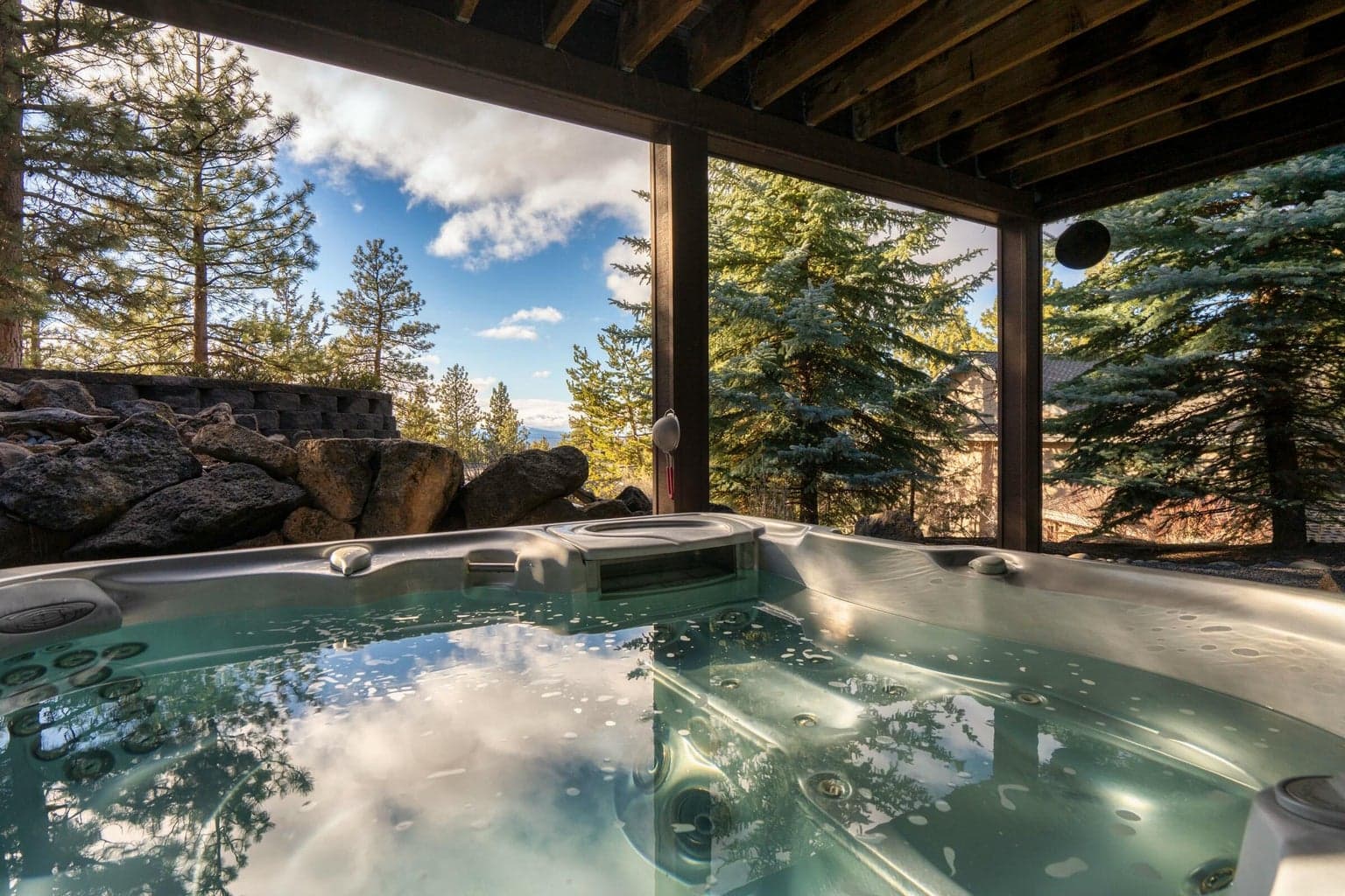 Hot tub off primary