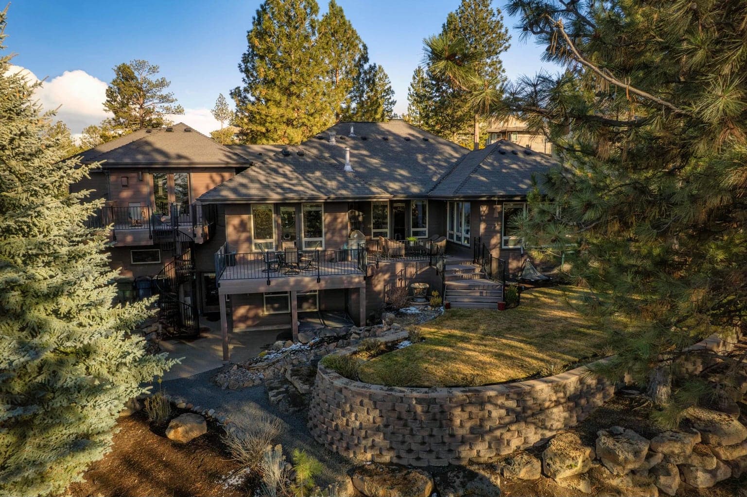 Amazing backyard decks and landscaping
