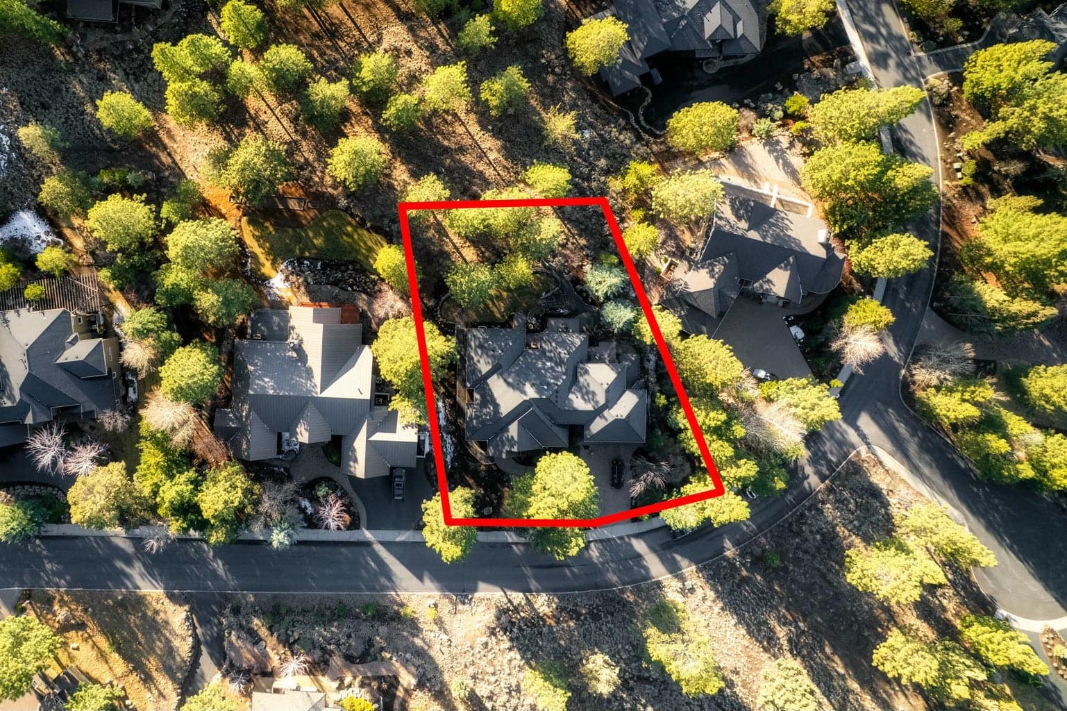 1/2 acre lot