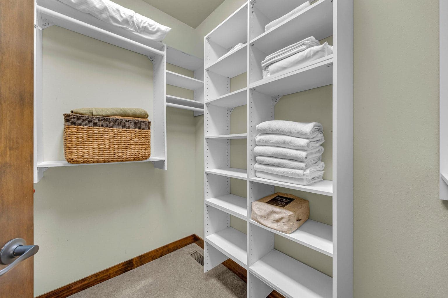 Main Level Primary walk-in closet.
