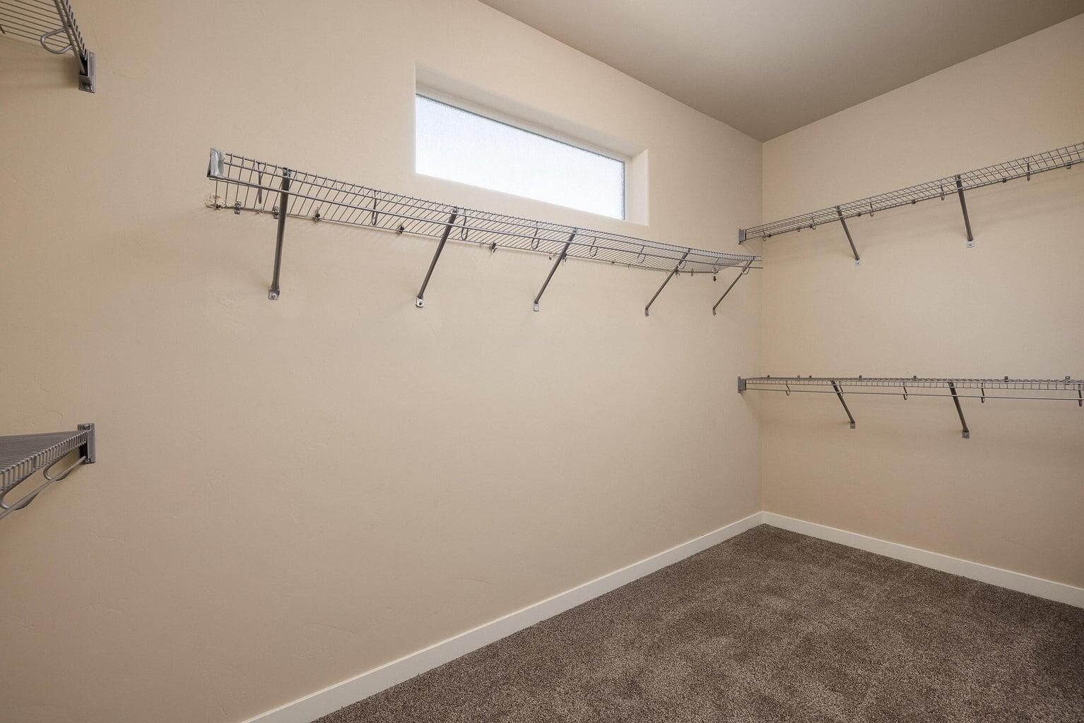 Primary walk in closet