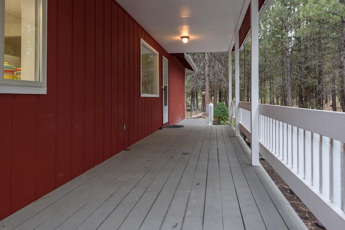 Covered porch