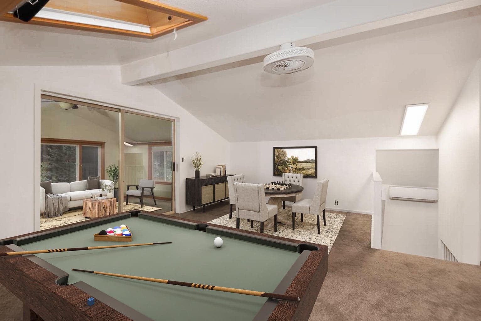 Bonus space upstairs (virtual)