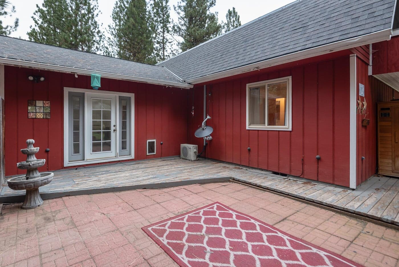 Back patio