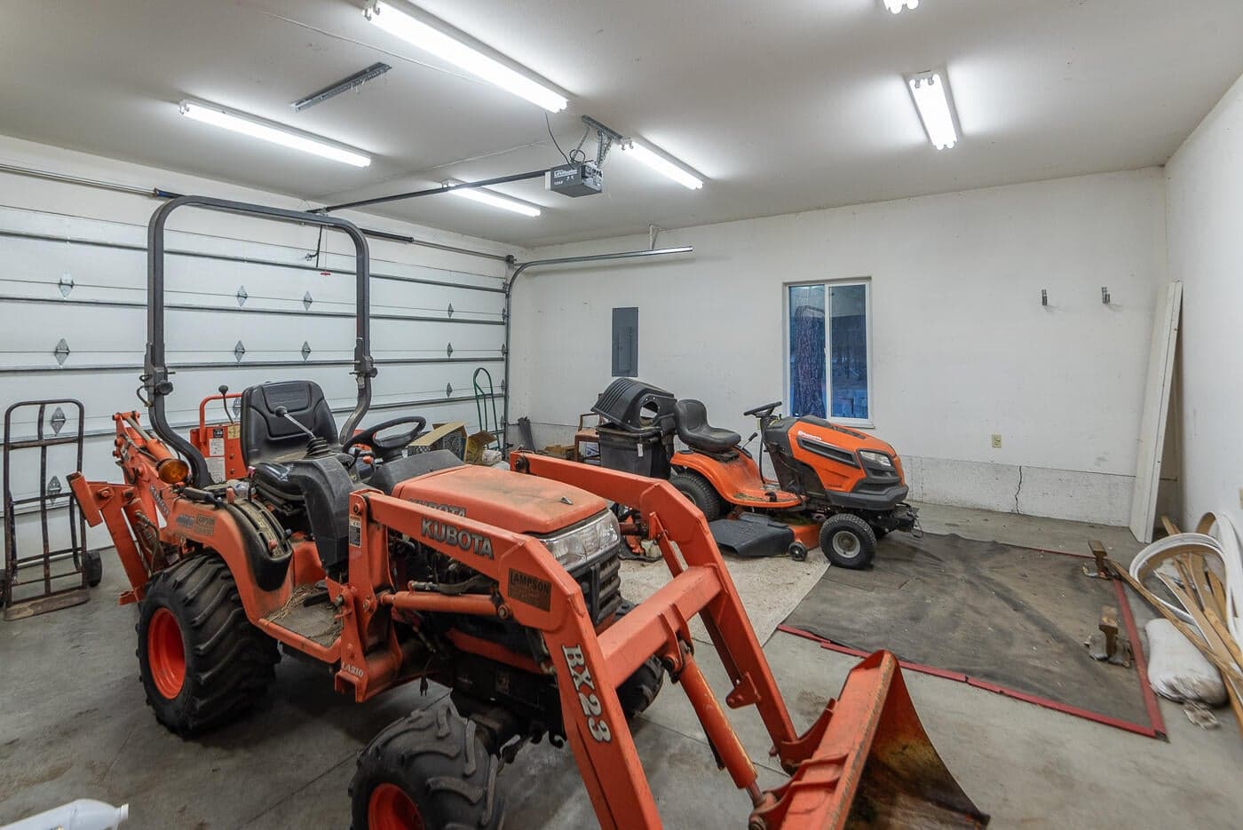 Large garage