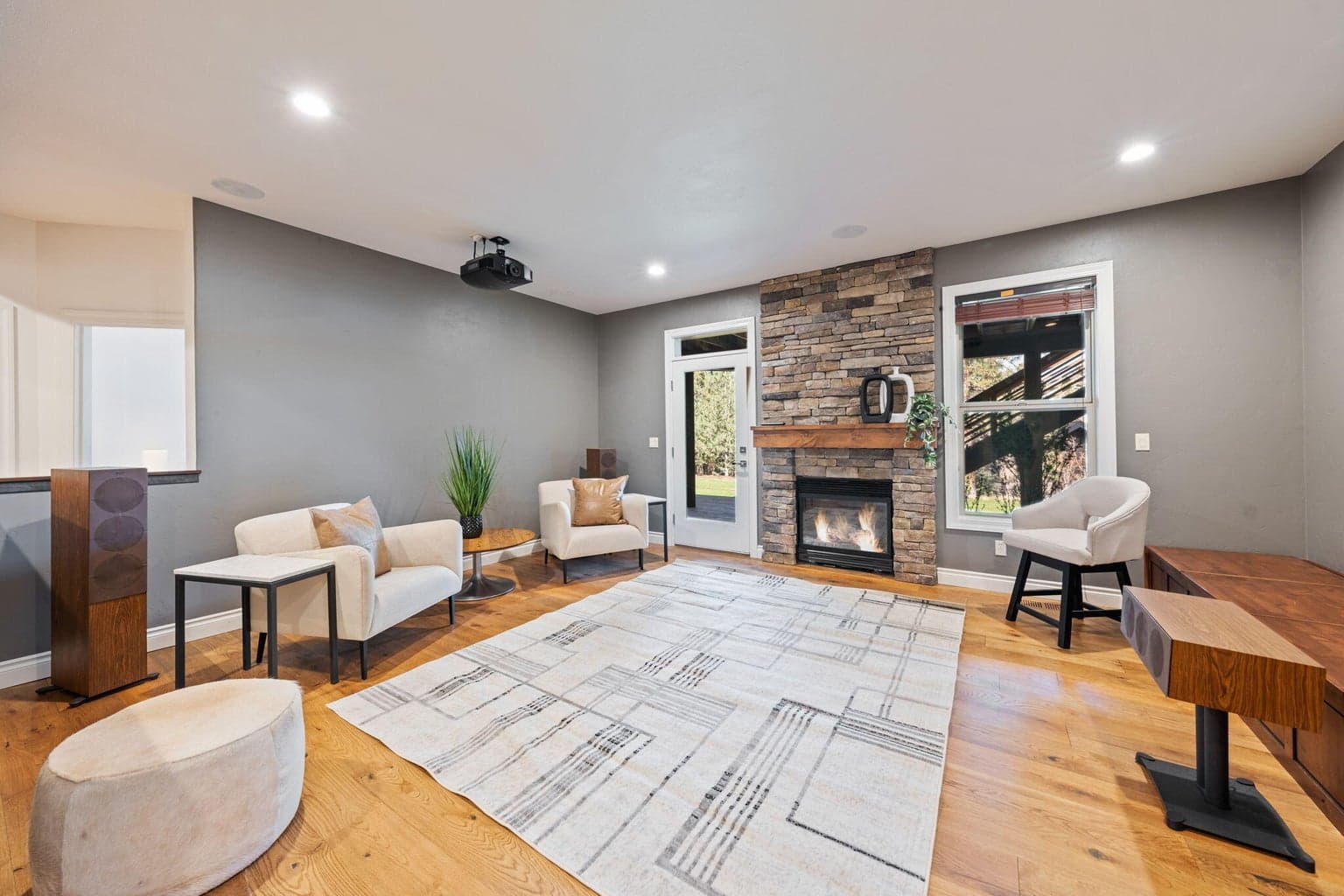 Downstairs Living Room / Theater