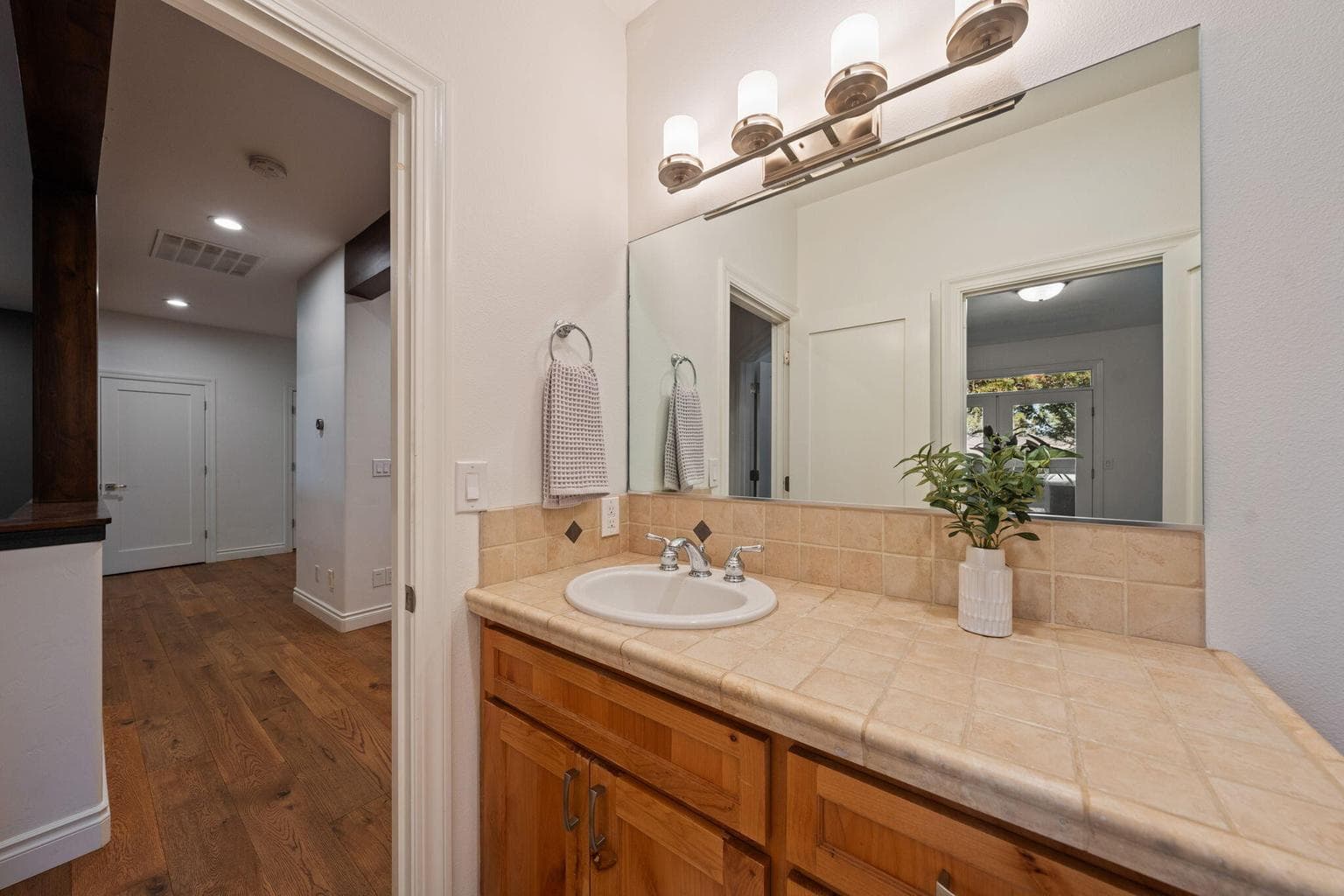 Guest bathroom downstairs