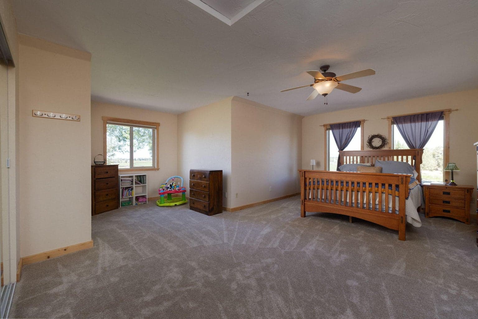 upstairs bedroom