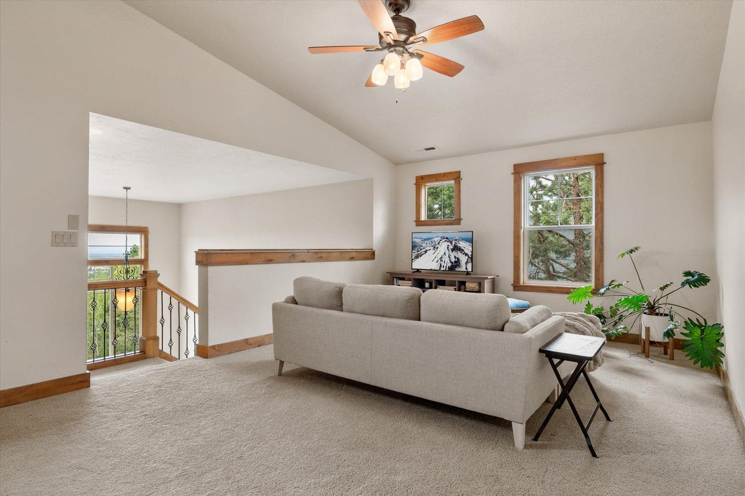 Upstairs loft