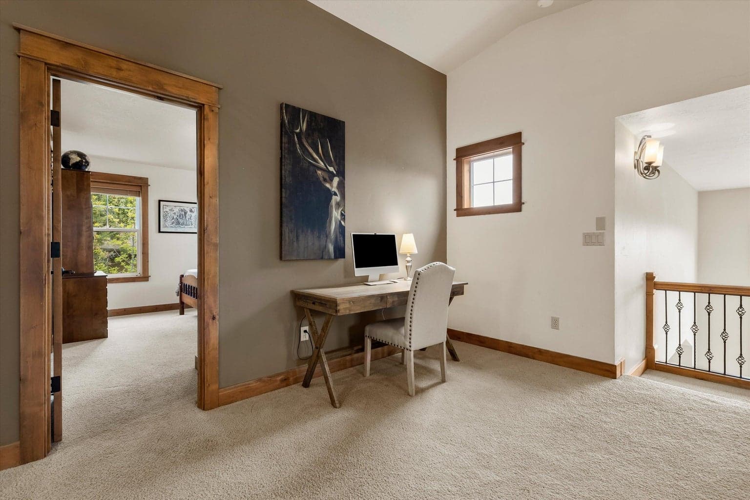 Upstairs loft