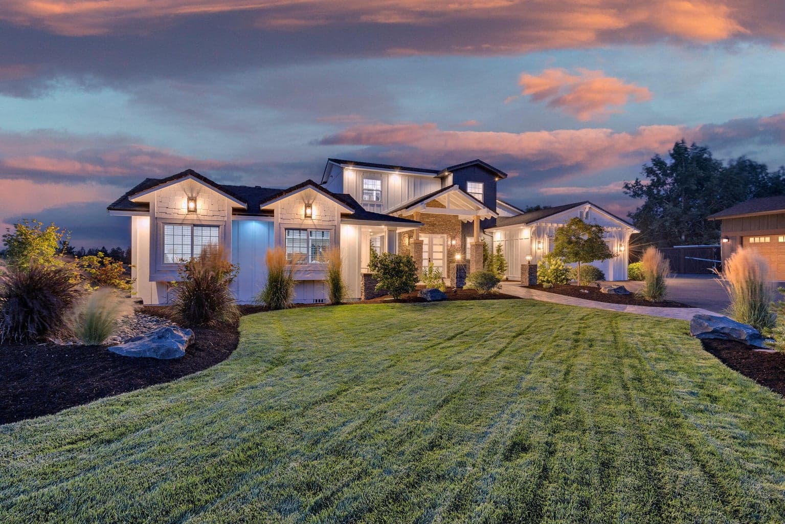 Beautiful curb appeal.