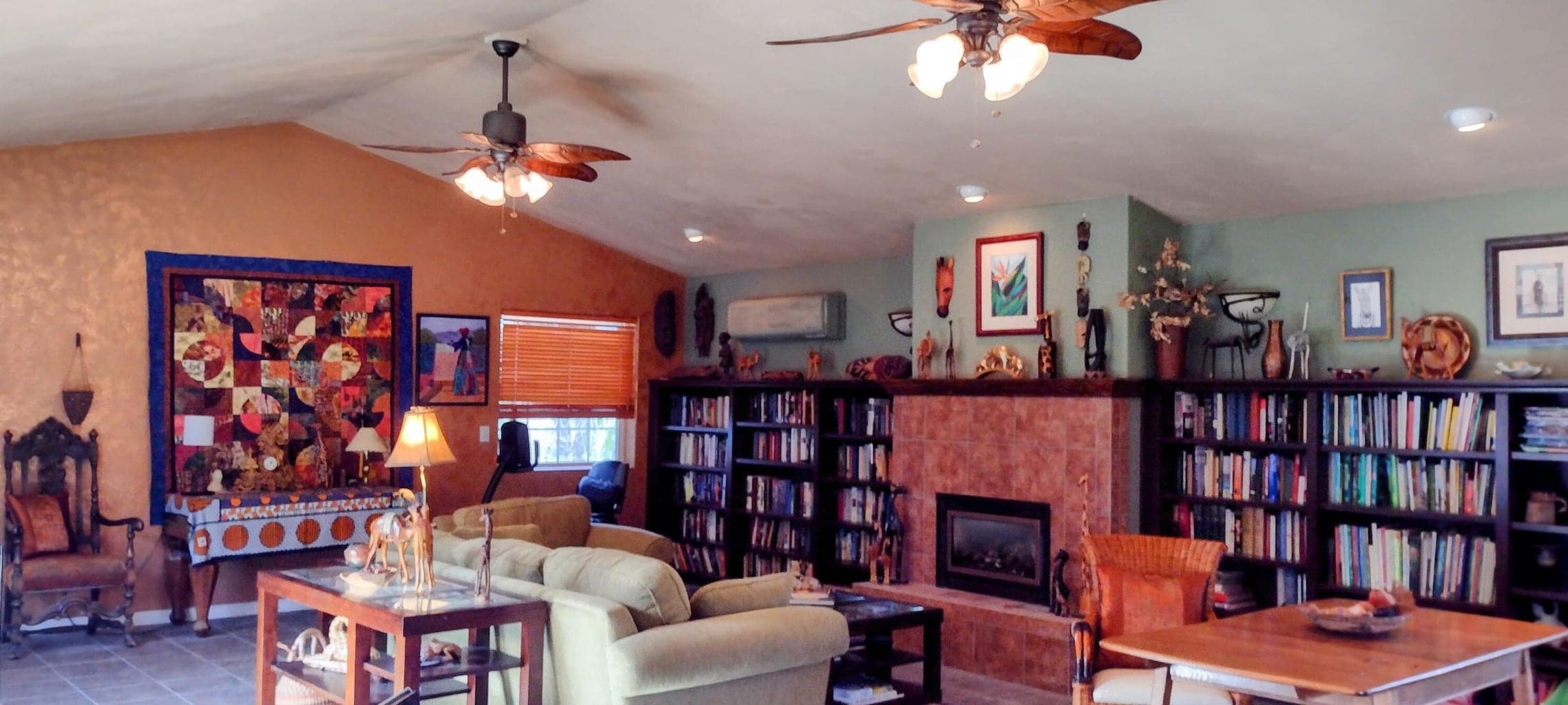 Oversized family room!